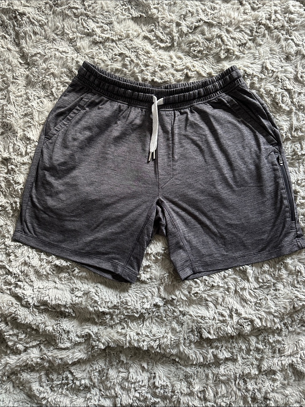 all in motion Men's Athletic Drawstring Shorts - Charcoal